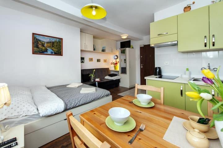 Cosy Studio Apartment Cracovia Exterior foto